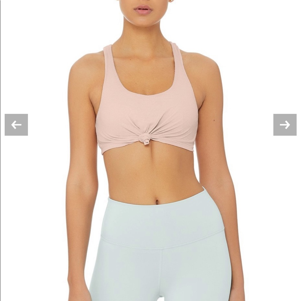 ALO YOGA KNOT TANK BRA